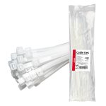 Amio - ΔΕΜΑΤΙΚΑ/ΔΕΤΙΚΑ ΚΑΛΩΔΙΩΝ TIE WRAP (ΤΑΙΡΑΠ) 4.8 x 350mm (ΛΕΥΚΟ) - 100 ΤΕΜ. (04312/AM)