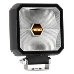 Amio - ΠΡΟΒΟΛΕΑΣ ΕΡΓΑΣΙΑΣ ΤΕΤΡΑΓΩΝΟΣ LED 30W 9>50V 3 ΧΡΗΣΕΩΝ ΛΕΥΚΟ/ΠΟΡΤΟΚΑΛΙ ΦΩΣ 110x110x52mm - 1 Τεμ. (04394/AM)