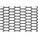 Σίτα Πλαστική - Μαύρη Μεγάλη Κυψελωτή LARGE 15x35mm 120x40cm