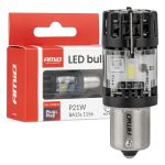 Amio - Λαμπτήρες LED τύπου P21W βάση BA15s τάση λειτουργίας 12V απόδοσης 66W (4800lm) LumiTec Series FULL CANBUS Μονοπολικό CSP 6500K Plug & Play για Επιβατικά Αυτοκίνητα - 2 τεμ. (04688/AM)