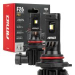 AMiO - Λάμπες LED F26 Pro Series HB3 12/24V 68W 2900-3550lm 6.000K Full Can-Bus Plug&Play - 2 Τεμ. (04874/AM)