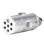 Amio – Πρίζα Κοτσαδόρου 24V 7PIN Type S Αλουμινίου Heavy Duty για Ασφαλή Σύνδεση & Καθημερινή Χρήση – 1 Τεμ. (04791/AM)
