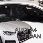 ΑΝΕΜΟΘΡΑΥΣΤΕΣ ΓΙΑ AUDI A4 4D 2016 ΣΕΤ ΑΥΤΟΚΙΝΗΤΟΥ ΑΠΟ ΕΥΚΑΜΠΤΟ ΦΙΜΕ ΠΛΑΣΤΙΚΟ HEKO - 4 ΤΕΜ.