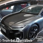 Heko - Ανεμοθραύστες για Audi A6 E-Tron 5 Doors Sportback (έκδοση με κάμερες) 2024+ Σετ Αυτοκινήτου Απο Εύκαμπτο Φιμέ Πλαστικό - 4 τεμ. (ΑΝΕΜ.SET10296)