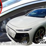 Heko - Ανεμοθραύστες για Audi A6 E-Tron Αvant 5 Doors 2024+ Ζευγάρι Απο Εύκαμπτο Φιμέ Πλαστικό - 2 τεμ. (ΑΝΕΜ.10297)