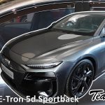 Heko - Ανεμοθραύστες για Audi A6 E-Tron 5 Doors Sportback (έκδοση με καθρέπτες) 2024+ Σετ Αυτοκινήτου Απο Εύκαμπτο Φιμέ Πλαστικό - 4 τεμ. (ΑΝΕΜ.SET10299)