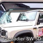Heko - Ανεμοθραύστες Παραθύρων Για Ineos Grenadier Station Wagon 2022 > 5πορτο υλικό Acrylic Χρώμα Φιμέ - 2 τεμ. (ΑΝΕΜ.10702)