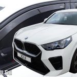 Heko - Ανεμοθραύστες για BMW X2 II U10 5 Doors 2023+ Σετ Αυτοκινήτου Απο Εύκαμπτο Φιμέ Πλαστικό - 4 τεμ. (ΑΝΕΜ.SET11011)