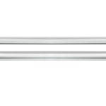 ΒΑΣΕΙΣ ΣΤΗΡΙΞΗΣ ΑΛΟΥΜΙΝΙΟΥ TBR FIXING PROFILE KIT M 116,6 cm ΣΕ ΑΣΗΜΙ ΧΡΩΜΑ ΜΕ ΥΠΟΔΟΧΕΣ T-SYSTEM ΓΙΑ ΜΠΑΡΕΣ TBR ΚΑΡΟΤΣΑΣ ΣΕ PICKUP ΚΑΙ ΑΓΡΟΤΙΚΑ ΟΧΗΜΑΤΑ MENABO - 2 ΤΕΜ.