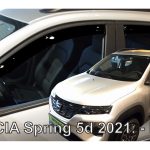 ΑΝΕΜΟΘΡΑΥΣΤΕΣ ΓΙΑ DACIA SPRING ELECTRIC 5D 2021+  ΣΕΤ ΑΥΤΟΚΙΝΗΤΟΥ ΑΠΟ ΕΥΚΑΜΠΤΟ ΦΙΜΕ ΠΛΑΣΤΙΚΟ HEKO - 4 ΤΕΜ.