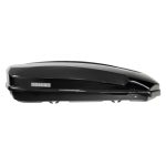 Menabo - Μπαγκαζιέρα Οροφής Satellite 600 Duo Black Crab με Δαγκάνες σε Μαύρο Γυαλιστερό Χρώμα από ABS Πλαστικό με Διαστάσεις 197,6x94,1x46,7 cm - 1 Τεμ. (16920/MB)