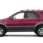 TRIM  ΠΑΡΑΘΥΡΩΝ ΑΥΤΟΚΟΛΛΗΤΑ ΧΡΩΜΙΟΥ ΓΙΑ KIA SORENTO 5D 02-09+ 4ΤΕΜ.