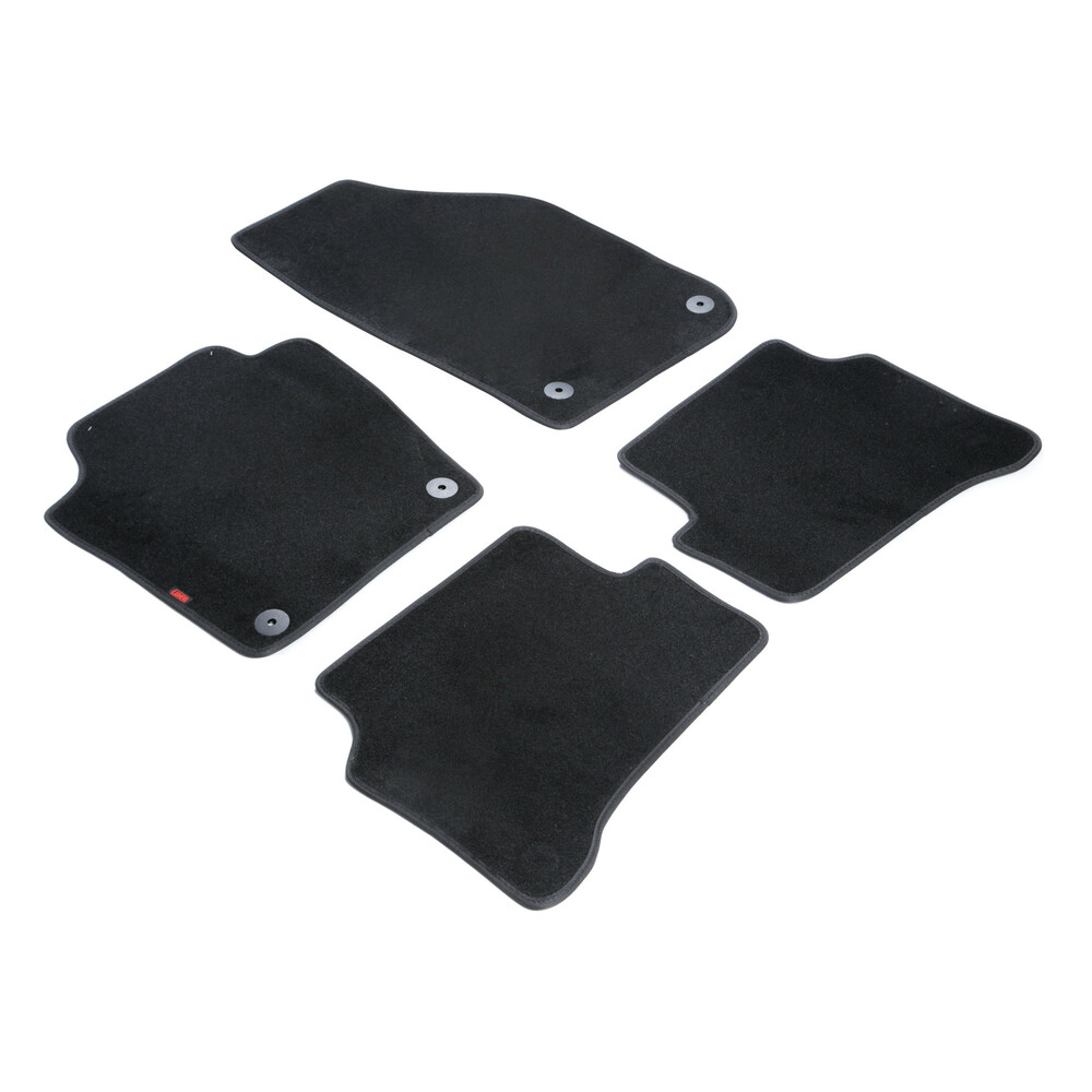 23-219-S-01-@ ΠΑΤΑΚΙΑ EXECUTIVE ΜΟΚΕΤΑ ΓΙΑ SKODA FABIA SW 5D 02/2015-2021 ΣΕ ΜΑΥΡΟ ΧΡΩΜΑ ME ΚΟΥΜΠΩΜΑΤΑ LAMPA - 4 ΤΕΜ. - Image 1