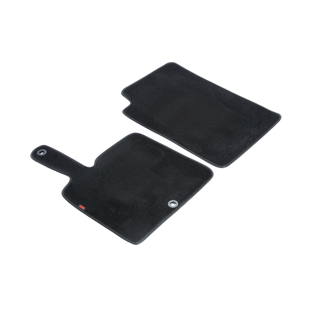 23-220-S-01-@ ΠΑΤΑΚΙΑ EXECUTIVE ΜΟΚΕΤΑ ΓΙΑ SMART FORTWO 11/2014+ ΣΕ ΜΑΥΡΟ ΧΡΩΜΑ ME ΚΟΥΜΠΩΜΑΤΑ LAMPA - 2 ΤΕΜ. - Image 1