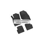 LAMPA - ΠΑΤΑΚΙΑ ΑΥΤΟΚΙΝΗΤΟΥ ΑΠΟ ΛΑΣΤΙΧΟ ΓΙΑ AUDI A1 SPORTBACK 5D 11/2018+ ΣΕ ΜΑΥΡΟ ΧΡΩΜΑ ME ΚΟΥΜΠΩΜΑΤΑ - 4 ΤΕΜ.