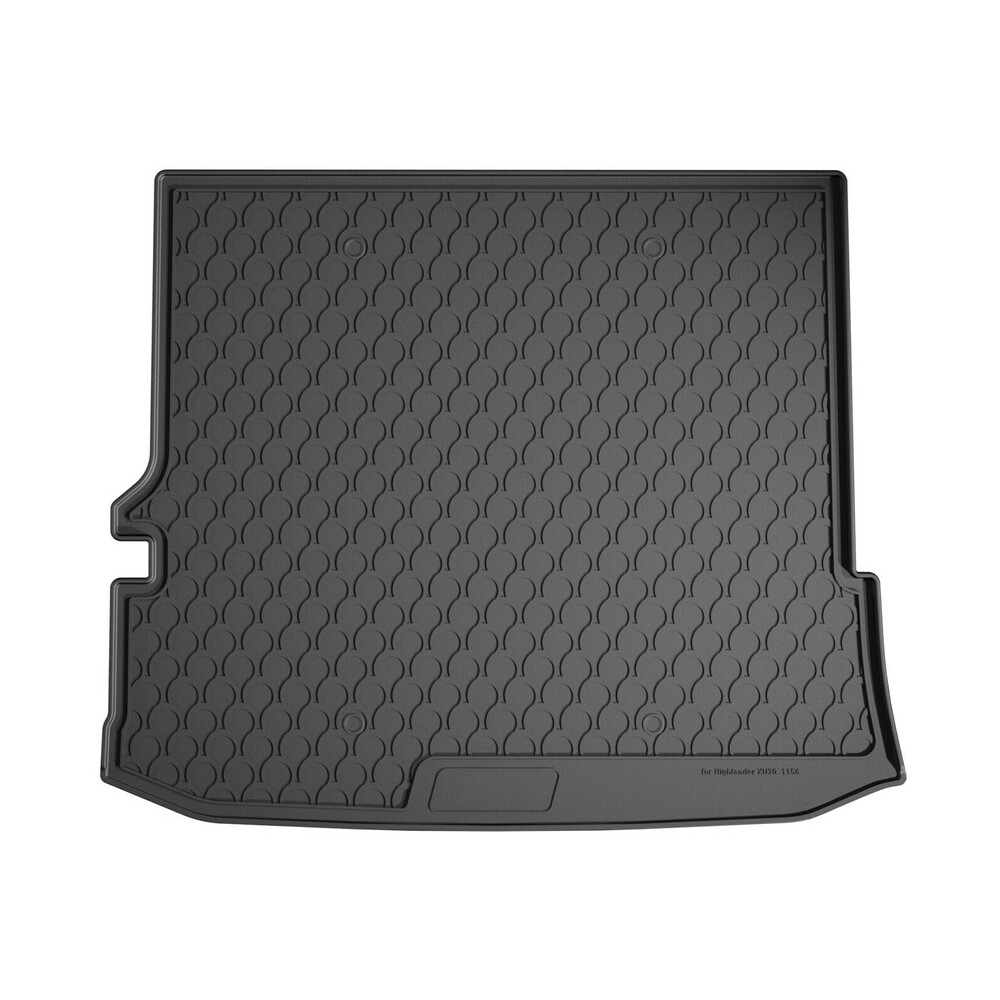 25712-S-01 ΠΑΤΑΚΙ ΣΚΑΦΗ ΠΟΡΤ ΜΠΑΓΚΑΖ ΓΙΑ TOYOTA HIGHLANDER 01/2021+ SUMISURA TRUNK MAT ΑΠΟ ΑΟΣΜΟ, ΜΗ ΤΟΞΙΚΟ, ΟΙΚΟΛΟΓΙΚΟ ΚΑΙ ΑΝΑΚΥΚΛΩΣΙΜΟ ΣΥΝΘΕΤΙΚΟ ΛΑΣΤΙΧΟ ΣΕ ΜΑΥΡΟ ΧΡΩΜΑ ΜΕ ΥΠΟΔΟΧΗ ΓΙΑ ΠΡΟΕΚΤΑΣΗ L2519.8 - L2519.9 LAMPA - 1 ΤΕΜ. - Image 1