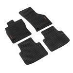 LAMPA - ΠΑΤΑΚΙΑ ΑΥΤΟΚΙΝΗΤΟΥ ΑΠΟ ΛΑΣΤΙΧΟ ΓΙΑ SEAT LEON 5D / SC / ST / X-PERIENCE 01/2013-05/2020 / GOLF 7+8 01/2020+ PILOT ECO GOMMA STYLE Β (ΜΕ ΚΟΥΜΠΩΜΑΤΑ) - 4 ΤΕΜ.