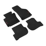 LAMPA - ΠΑΤΑΚΙΑ ΑΥΤΟΚΙΝΗΤΟΥ ΑΠΟ ΛΑΣΤΙΧΟ ΓΙΑ VW GOLF 5+6 3D/5D 11/2003-10/2014 / JETTA 09/2005-01/2011 / SCIROCCO 2008+ PILOT ECO GOMMA STYLE Β (ΜΕ ΚΟΥΜΠΩΜΑΤΑ) - 4 ΤΕΜ.
