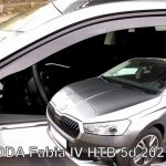ΑΝΕΜΟΘΡΑΥΣΤΕΣ ΓΙΑ SKODA FABIA HTB 5D 2021+ ΖΕΥΓΑΡΙ ΑΠΟ ΕΥΚΑΜΠΤΟ ΦΙΜΕ ΠΛΑΣΤΙΚΟ HEKO - 2 ΤΕΜ.