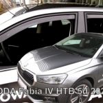 ΑΝΕΜΟΘΡΑΥΣΤΕΣ ΓΙΑ SKODA FABIA HTB 5D 2021+ ΣΕΤ ΑΥΤΟΚΙΝΗΤΟΥ ΑΠΟ ΕΥΚΑΜΠΤΟ ΦΙΜΕ ΠΛΑΣΤΙΚΟ HEKO - 4 ΤΕΜ.