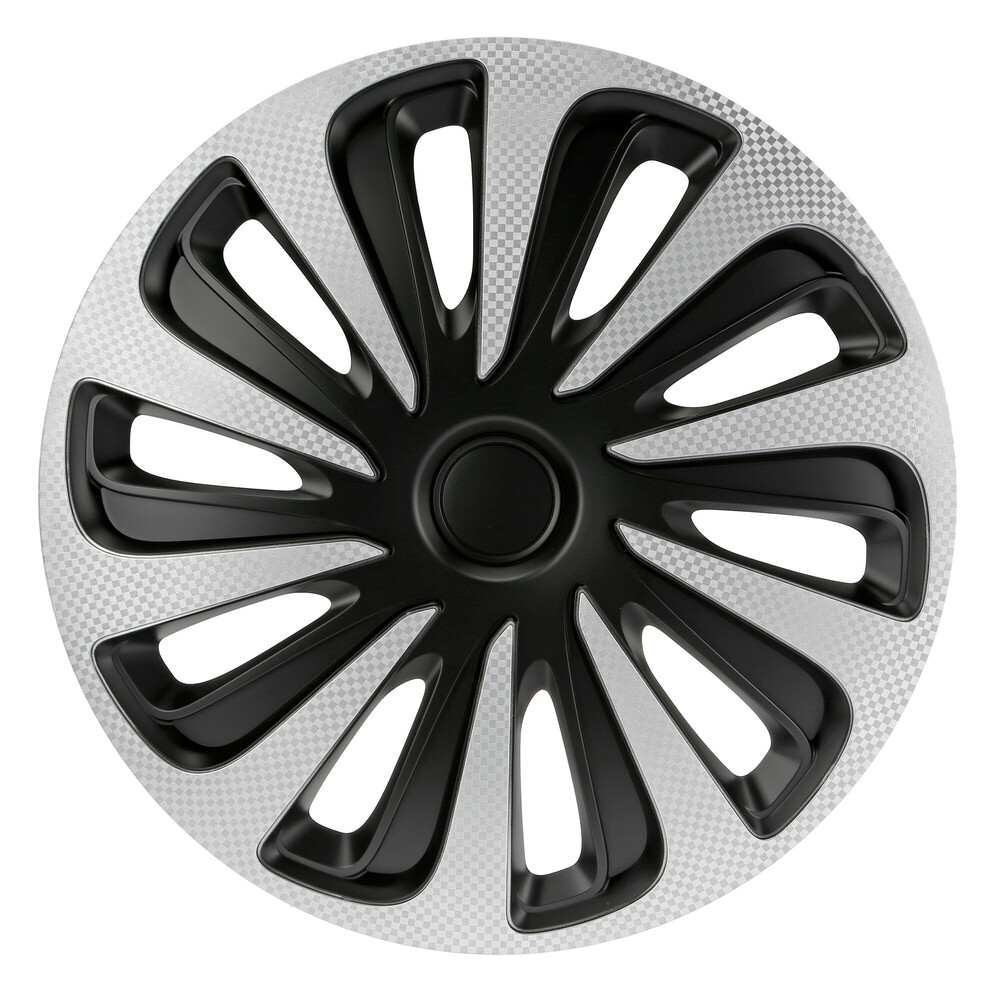 31471-S-01.jpgt_1763385137 Lampa - Τάσι Αυτοκινήτου 13’’ Kojin Carbon TECH-ONE από υλικό ABS Ασημί / Μαύρο - 1 TEM (L3147.1) - Image 1