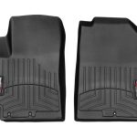 ΠΑΤΑΚΙΑ  ΓΙΑ KIA STONIC 2017+  ΜΠΡΟΣΤΙΝΑ ΜΑΥΡΑ 2ΤΕΜ WEATHERTECH