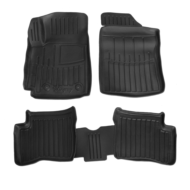 5022584 Race Axion - Πατάκια Για Toyota Yaris I (P1) 1999-2006 3πορτο / 5πορτο Λάστιχο Σκαφάκια Με Κουμπώματα για Επιβατικά Αυτοκίνητα - 4 τεμ. (5022584/ST) - Image 1