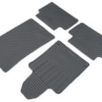 Cik - ΠΑΤΑΚΙΑ ΑΥΤΟΚΙΝΗΤΟΥ ΑΠΟ ΛΑΣΤΙΧΟ ΓΙΑ PEUGEOT 508 2011-2018 ΣΕ ΜΑΥΡΟ ΧΡΩΜΑ ΜΕ ΚΟΥΜΠΩΜΑΤΑ - 4 ΤΕΜ. (RM.PE.0016/CK)