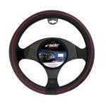 ΚΑΛΥΜΜΑ ΤΙΜΟΝΙΟΥ SPEED ΜΑΥΡΟ ΜΕ ΚΟΚΚΙΝΗ ΡΙΓΑ 37-39cm