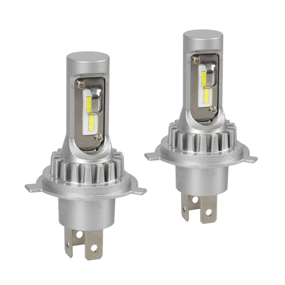 57807-S-01 H4 12/24V P43t 6.500K 2.000lm 15W 12LED SEOUL CSP-Y19chips HALO LED SERIE 11 PLUG & BRITE 2ΤΕΜ. - Image 1