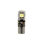 T10 W5W 12/30V W2,1x9,5d 80lm 5SMD LED ΛΕΥΚΟ (ΚΑΡΦΩΤΟ-ΤΡΙΠΛΟΕΣΤΙΑΚΟ- CAN-BUS) 2ΤΕΜ.