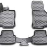 ΠΑΤΑΚΙΑ ΣΕ ΣΚΑΦΗ TPE ΛΑΣΤΙΧΟ ΓΙΑ VW GOLF 7 3D / 5D 11/2012-2020  ΣΕ ΜΑΥΡΟ ΧΡΩΜΑ NOVLINE - 4 ΤΕΜ.