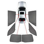 CarShades - ΚΟΥΡΤΙΝΑΚΙΑ  CAR SHADES ΓΙΑ AUDI A3 SPORTBACK Typ 8V 5D 2012+ - 6 ΤΕΜ. (PVC.AU-A3-5-B)