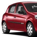 TRIM  ΠΑΡΑΘΥΡΩΝ ΑΥΤΟΚΟΛΛΗΤΑ ΧΡΩΜΙΟΥ 4ΤΕΜ. ΓΙΑ RENAULT CLIO 5D 2006+