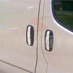 ΧΕΡΟΥΛΙΑ ΠΟΡΤΑΣ ΓΙΑ RENAULT TRAFIC 2001-2010  ΧΡΩΜΙΟ ΜΕΤΑΛΛΙΚΑ 5ΤΕΜ.