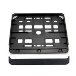 Amio - Πλαστικό Πλαίσιο Πινακίδας Moto (Μαύρο) 150x190 mm – 1 Τεμ. (01166/AM)