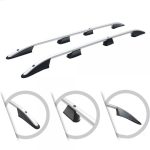 ΜΠΑΡΕΣ ΟΡΟΦΗΣ ΓΙΑ FORD TRANSIT CONNECT / TOURNEO CONNECT / VW CADDY 2021+ ΠΑΡΑΛΛΗΛΕΣ L1 ΑΛΟΥΜΙΝΙΟΥ ΑΣΗΜΙ ΟMTEC - 2 TEMΑΧΙΑ