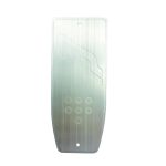 ΤΕΜΠΕΛΗΣ ΠΟΔΙΟΥ ANTI SLIP LOOK ΜΑΥΡΟ ΑΛΟΥΜΙΝΙΟΥ 195x80mm  SIMONI RACING - 1 TEM.