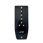 ΤΕΜΠΕΛΗΣ ΠΟΔΙΟΥ CARBON LOOK ΜΑΥΡΟ ΑΛΟΥΜΙΝΙΟΥ  SIMONI RACING - 1 TEM
