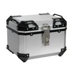 Lampa – Βαλιτσάκι Μοτοσυκλέτας T-Box 35L Ασημί για Ασφαλή Μεταφορά Εξοπλισμού με Σύστημα Γρήγορης Απελευθέρωσης – 1 Τεμ. (9166.6-LM)