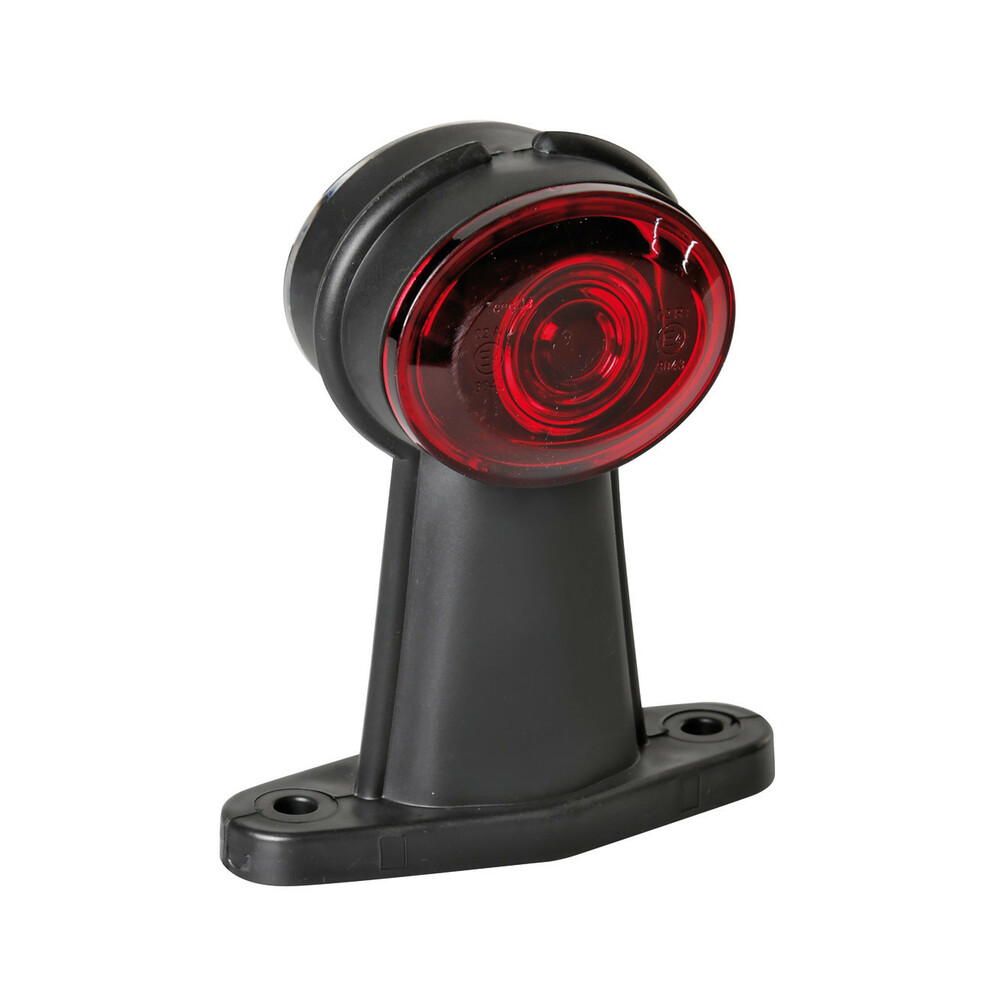 97913-S-01 ΦΩΣ ΟΓΚΟΥ ΦΟΡΤΗΓΟΥ ΔΙΠΛΗΣ ΟΨΗΣ ΜΕ 2 LED 24V ΛΕΥΚΟ/ΚΟΚΚΙΝΟ ΜΕ ΣΤΑΘΕΡΟ ΒΡΑΧΙΟΝΑ ILUMIA UNIVERSAL -1ΤΕΜ. - Image 1