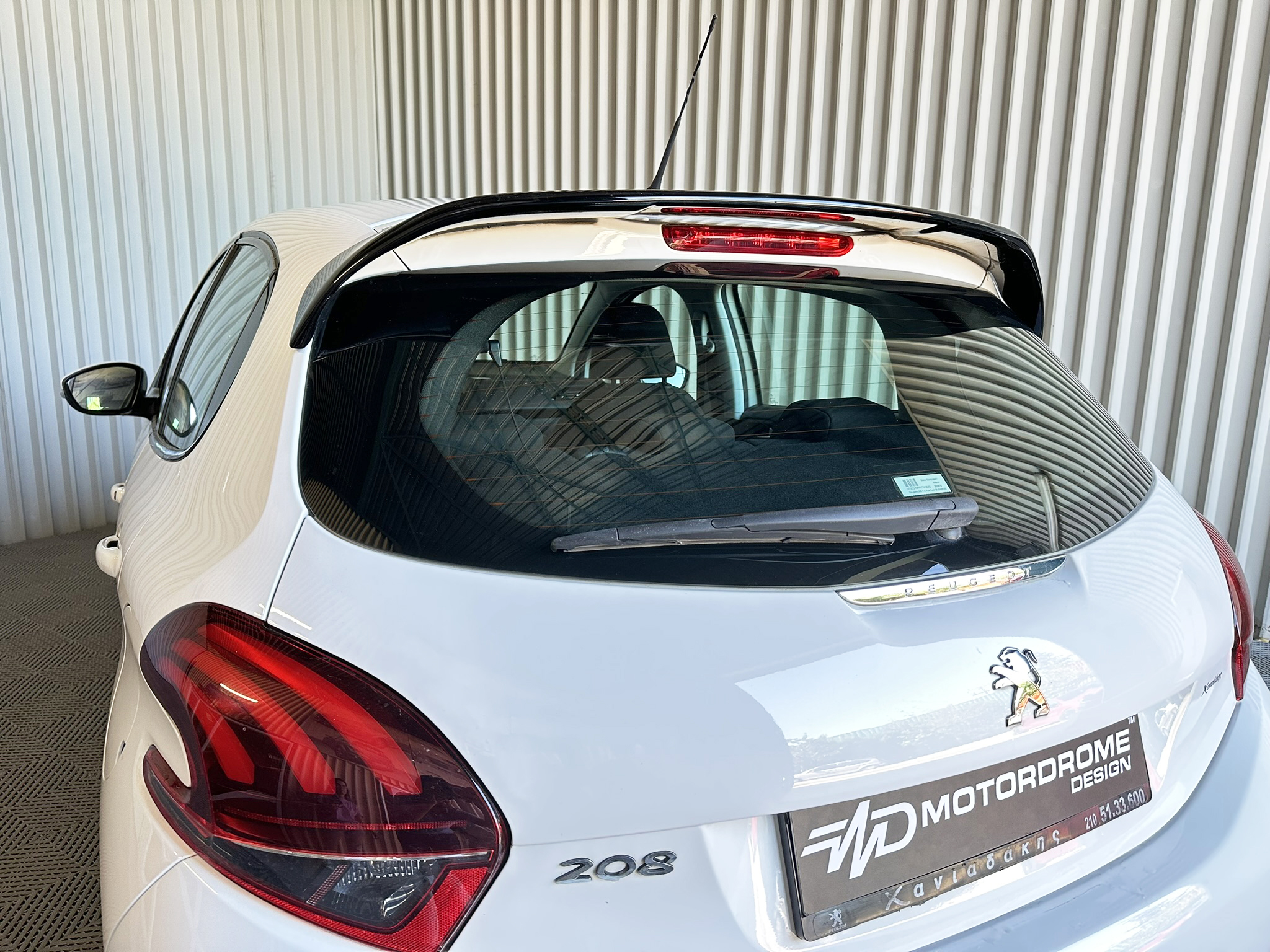 A-397_1 Motordrome - Αεροτομή Οροφής για Peugeot 208 Mk1 (2012-2019) - 1 Τεμ. (A-397) - Image 1