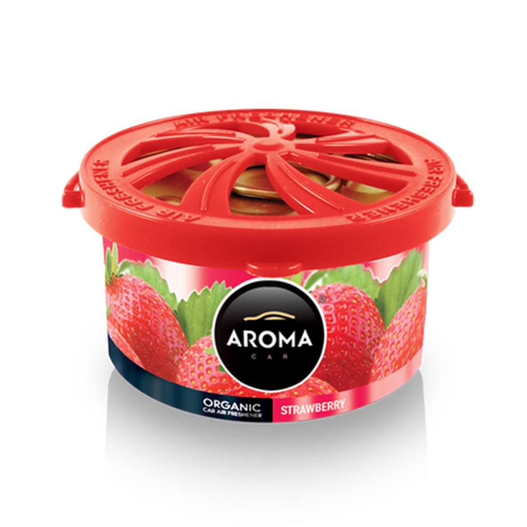 A92091AM Amio - ΑΡΩΜΑΤΙΚΟ ΣΕ ΚΟΝΣΕΡΒΑ AROMA ORGANIC - ΦΡΑΟΥΛΑ (STRAWBERRY) (40gr) - 1 ΤΕΜ. (A92091/AM) - Image 1