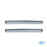 ΖΕΥΓΑΡΙ ΠΙΣΩ ΑΝΕΜΟΘΡΑΥΣΤΕΣ ΓΙΑ PEUGEOT 2008 5D 2013+ ΑΠΟ ΕΥΚΑΜΠΤΟ ΧΥΤΟ ΑΚΡΥΛΙΚΟ ΓΥΑΛΙ DGA - 2 ΤΕΜ.