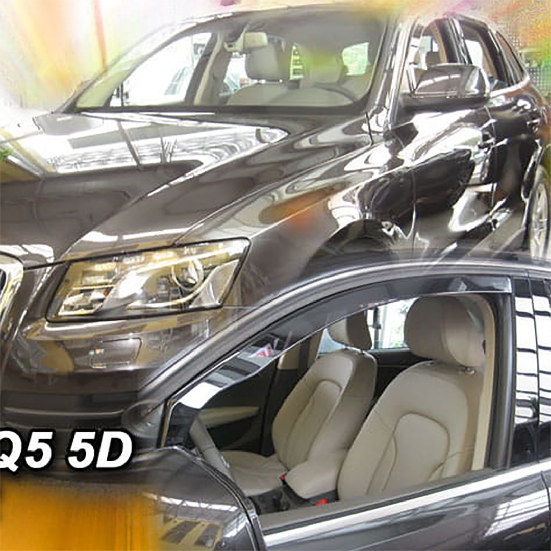 ANEM10237-1 ΑΝΕΜΟΘΡΑΥΣΤΕΣ ΓΙΑ AUDI A1 3D 2010-2018 ΖΕΥΓΑΡΙ ΑΠΟ ΕΥΚΑΜΠΤΟ ΦΙΜΕ ΠΛΑΣΤΙΚΟ HEKO - 2 ΤΕΜ. - Image 1