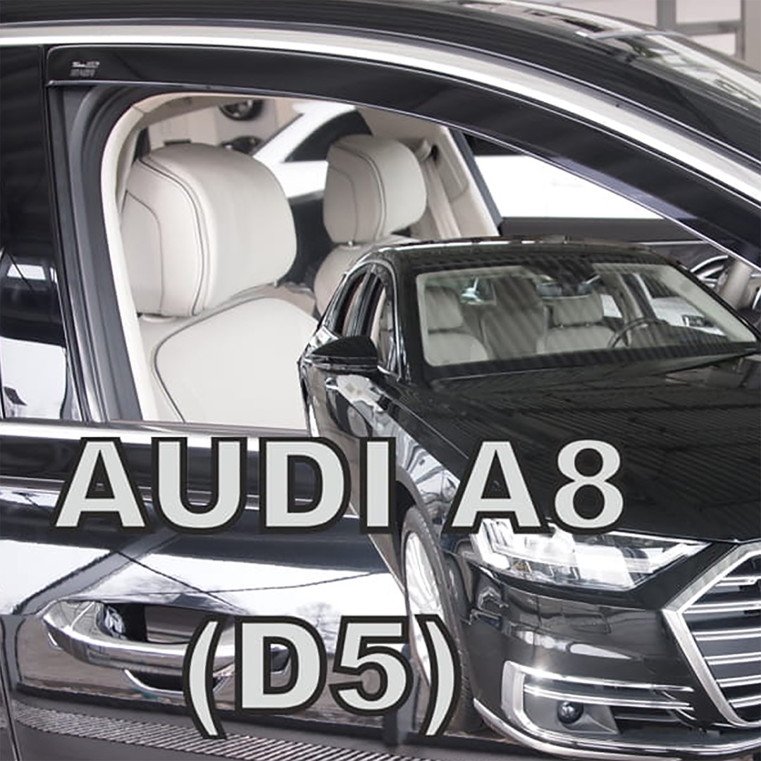 ANEM10261-1 ΑΝΕΜΟΘΡΑΥΣΤΕΣ ΓΙΑ AUDI A8 D5 4D 2017-2021 ΖΕΥΓΑΡΙ ΑΠΟ ΕΥΚΑΜΠΤΟ ΦΙΜΕ ΠΛΑΣΤΙΚΟ HEKO - 2 ΤΕΜ. - Image 1