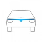 ΑΝΕΜΟΘΡΑΥΣΤΗΣ ΚΑΠΩ ΑΥΤΟΚΙΝΗΤΟΥ ΓΙΑ TOYOTA LAND CRUISER J120 5D 2003-2009 ΑΠΟ ΕΥΚΑΜΠΤΟ ΦΙΜΕ ΠΛΑΣΤΙΚΟ HEKO - 1 ΤΕΜ.