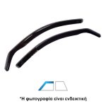 ΑΝΕΜΟΘΡΑΥΣΤΕΣ ΓΙΑ IVECO DAILY / RENAULT MASTER / OPEL MOO / NISSAN INTERSTAR 2000 ΚΟΝΤΟ ΖΕΥΓΑΡΙ ΑΠΟ ΕΥΚΑΜΠΤΟ ΦΙΜΕ ΠΛΑΣΤΙΚΟ HEKO - 2 ΤΕΜ.