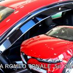 ΑΝΕΜΟΘΡΑΥΣΤΕΣ ΓΙΑ ALFA ROMEO TONALE 5D 2020+  SET ΑΠΟ ΕΥΚΑΜΠΤΟ ΦΙΜΕ ΠΛΑΣΤΙΚΟ HEKO - 4 ΤΕΜ.
