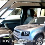 ΑΝΕΜΟΘΡΑΥΣΤΕΣ ΓΙΑ LAND ROVER DEFENDER 5D 2020+ ΖΕΥΓΑΡΙ ΑΠΟ ΕΥΚΑΜΠΤΟ ΦΙΜΕ ΠΛΑΣΤΙΚΟ HEKO - 2 ΤΕΜ.